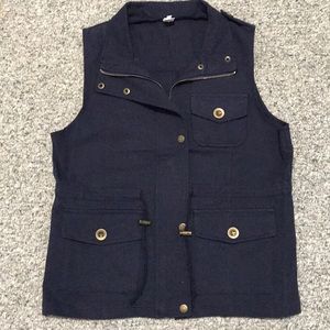 Small Navy Vest